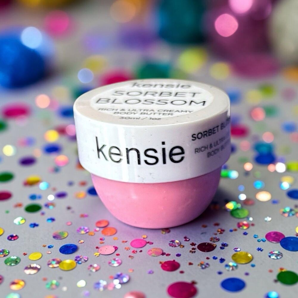 KENSIE FRAGRANCE Sorbet Blossom Body Butter Deluxe Mini 30 ml 1 oz NWOB